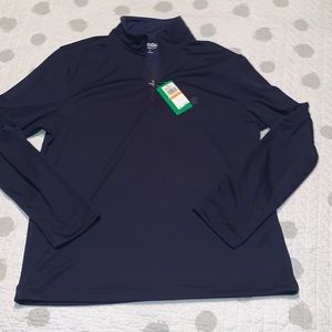 NWT men’s IZOD Golf lightweight 1/4 zip long sleeve